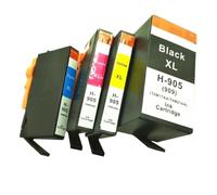 HNJFXCRO Remplacement de Cartouche d'encre Compatible Compatible avec 905 905xl Compatible avec imprimante Tout-en-Un Officejet Pro 6950 6960 6970 6956(Cyan-M-Y)