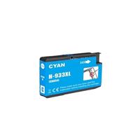 HNJFXCRO Remplacement de Cartouche d'encre Compatible Compatible avec 932XL 933 Compatible avec imprimantes Officejet 6100 6600 6700 7110 7610 7612(932XL C)