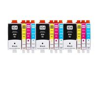 HNJFXCRO Rendement des Cartouches d'encre 934XL 935XL compatibles avec Officejet Pro 6812 6830 6815 6835 6230 6820(3SET)