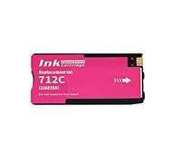 HNJFXCRO Vilaxh 712 XL Cartouches d'encre compatibles Compatible avec DesignJet T210 T230 T250 T630 T650 modèles 712XL 3ED71A 3ED67A(M)