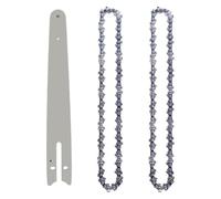 Hnjp Guide-chaîne for tronçonneuse 8 pouces 1/4 po, scie électrique portable, mini-tronçonneuse, lame de scie for l'exploitation forestière, accessoires for chaîne de tronçonneuse