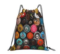 Hnnkloy Bombe de peinture en aérosol,Sac à dos à cordon unisexe, sac de sport, sac de gym, sac à dos décontracté.