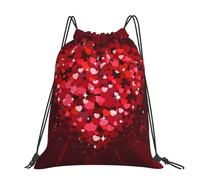 Hnnkloy Bonne Saint-Valentin,Sac à dos à cordon unisexe, sac de sport, sac de gym, sac à dos décontracté.