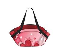 Hnnkloy Bonne Saint-Valentin,Tapis de Camping Portable, Couverture de Pique-Nique multifonctionnelle et Pliable, utilisable comme Sac de Transport