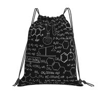Hnnkloy Chimie abstraite des sciences,Sac à dos à cordon unisexe, sac de sport, sac de gym, sac à dos décontracté.