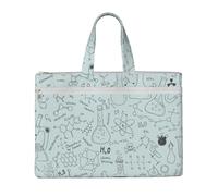 Hnnkloy Chimie Imprimé,Sac à documents en toile avec fermeture éclair, sac fourre-tout, porte-documents pour l'école et le bureau
