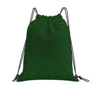 Hnnkloy Code circulaire binaire du programmeur,Sac à dos à cordon unisexe, sac de sport, sac de gym, sac à dos décontracté.
