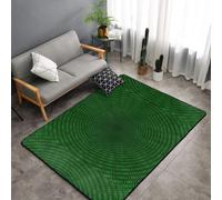 Hnnkloy Code Circulaire Binaire du Programmeur, Tapis de Sol antidérapant de Grande Taille pour Salon et Chambre, 150 x 100 cm.
