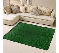 Hnnkloy Code Circulaire Binaire du Programmeur, Tapis de Sol antidérapant de Grande Taille pour Salon et Chambre, 160 x 120 cm.