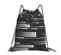 Hnnkloy Code du programmeur Black,Sac à dos à cordon unisexe, sac de sport, sac de gym, sac à dos décontracté.