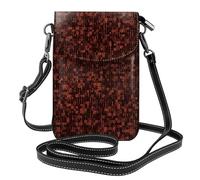 Hnnkloy Code rouge du programmeur,Pochettes pour téléphone portable pour femmes, petits sacs bandoulière - Portefeuille en cuir PU avec emplacements pour cartes de crédit