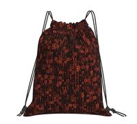 Hnnkloy Code rouge du programmeur,Sac à dos à cordon unisexe, sac de sport, sac de gym, sac à dos décontracté.