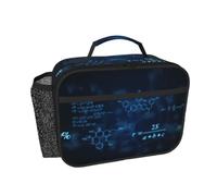 Hnnkloy Formules mathématiques, physiques et chimiques lumineuses,Sac à lunch portable, boîte à lunch résistante, sac isotherme réutilisable