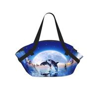 Hnnkloy Groupe d'orques,Tapis de Camping Portable, Couverture de Pique-Nique multifonctionnelle et Pliable, utilisable comme Sac de Transport