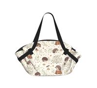 Hnnkloy Hérisson des prés,Tapis de Camping Portable, Couverture de Pique-Nique multifonctionnelle et Pliable, utilisable comme Sac de Transport