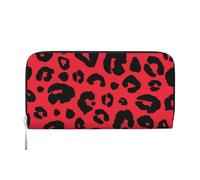 Hnnkloy Imprimé Animal léopard Lion Tigre,Portefeuille en Cuir PU Grande capacité pour Hommes et Femmes