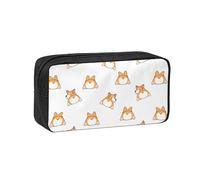 Hnnkloy Joli derrière de Corgi,Trousse à Crayons Grande capacité, Pochette Portable pour stylos, Sac de Papeterie pour l'école et Le Bureau