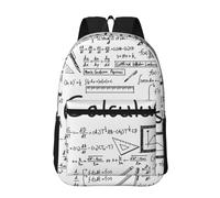 Hnnkloy Mathématiques Géométrie Geek Calculus,Sac à dos de 17 pouces avec poches, sac à dos décontracté pour la journée, résistant à l'eau, sac d'école