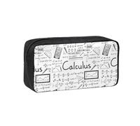 Hnnkloy Mathématiques Géométrie Geek Calculus,Trousse à Crayons Grande capacité, Pochette Portable pour stylos, Sac de Papeterie pour l'école et Le Bureau