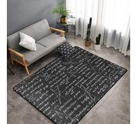 Hnnkloy Modèles et calculs mathématiques, Tapis de Sol antidérapant de Grande Taille pour Salon et Chambre, 150 x 100 cm.