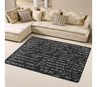 Hnnkloy Modèles et calculs mathématiques, Tapis de Sol antidérapant de Grande Taille pour Salon et Chambre, 160 x 120 cm.
