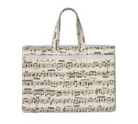 Hnnkloy Partitions,Sac à documents en toile avec fermeture éclair, sac fourre-tout, porte-documents pour l'école et le bureau