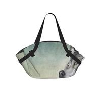 Hnnkloy Portrait de Chien Malamute d'Alaska,Tapis de Camping Portable, Couverture de Pique-Nique multifonctionnelle et Pliable, utilisable comme Sac de Transport