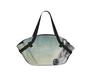 Hnnkloy Portrait de Chien Malamute d'Alaska,Tapis de Camping Portable, Couverture de Pique-Nique multifonctionnelle et Pliable, utilisable comme Sac de Transport