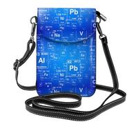 Hnnkloy Professeur de sciences : Éléments amusants et tableau périodique,Pochettes pour téléphone portable pour femmes, petits sacs bandoulière - Portefeuille en cuir PU avec emplacements