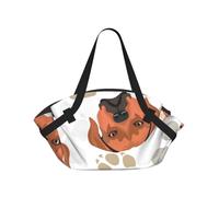 Hnnkloy Rhodesian Ridgeback avec Amour,Tapis de Camping Portable, Couverture de Pique-Nique multifonctionnelle et Pliable, utilisable comme Sac de Transport