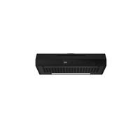 Beko Hotte visière HNS61212XH 295 m3/h 60 cm Métal Classe D Noir