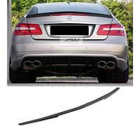 HNSDD Convient pour Mercedes-Benz E200 E260 E350 W207 Coupé Spoiler 2010-2015 Coffre en Fiber De Carbone Arrière Botte Lèvre Spoiler Kit De Carrosserie