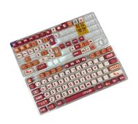 HNsdsvcd 126 touches/ensemble Dragon Year Capuchons de touches pour claviers mécaniques DyeSubbed Capuchons de touches pour interrupteurs