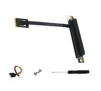 HNsdsvcd 25 cm A+E Key NGFF PCIe 16x 270 degrés Câble adaptateur pour applications de connexion informatique