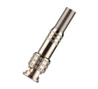 HNsdsvcd Connecteurs BNC sécurisés avec verrouillage à vis pour caméras de surveillance domestique Connecteurs à vis sans soudure Adaptateur coaxial