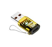 HNsdsvcd Convertisseur adaptateur USB vers type C 120 W - Transfert de données rapide de 10 Gbit/s et prise en charge du son - Convient pour l'expansion de l'ordinateur portable
