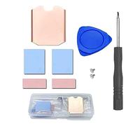 HNsdsvcd Disque de refroidissement en cuivre NVME SSD pour SteamDeck Jeu SN740 2230 Solid Disk Bronze