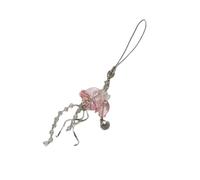 HNsdsvcd Jellyfish Sangle de téléphone avec pendentif en acrylique pour les amoureux de la mer et les créateurs de tendances