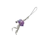 HNsdsvcd Jellyfish Sangle de téléphone avec pendentif en acrylique pour les amoureux de la mer et les créateurs de tendances