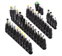 HNsdsvcd Kit de 41 adaptateurs de charge tout-en-un pour ordinateur portable DC5521 5525 pour voyage et pièces de rechange