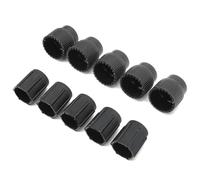 HNsdsvcd Lot de 10 bouchons de connexion de charge R134A 13 mm 16 mm Accessoires automobiles Port de charge Système de capuchon Caps