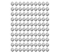 HNsdsvcd Lot de 100 accessoires pour cheveux en forme de nœud papillon pour collier, décoration de vêtements pour un usage quotidien