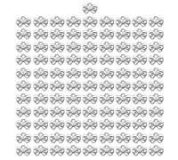 HNsdsvcd Lot de 100 accessoires pour cheveux en forme de nœud papillon pour collier, décoration de vêtements pour un usage quotidien