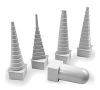 HNsdsvcd Lot de 4 outils de fabrication de bijoux pour bobine, mandrin, emballage de fil