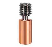 HNsdsvcd Pièce d'imprimante 3D Bimétal Pause thermique Col en alliage de titane Filetage lisse Protection thermique pour Flying Bear Ghost5/6 Col métallique