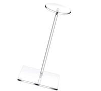 HNsdsvcd Présentoir tendance en acrylique transparent et robuste avec base stable pour différents styles élégants de chapeaux