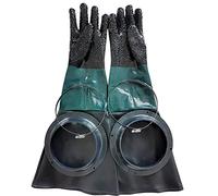 Hnsedjdh Gants de sablage pièces 60 cm avec joints toriques pour cabine de sablage