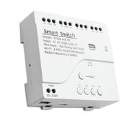 Hnsedjdh Tuya Smart Wifi Module de commutateur moteur RF 433 Télécommande 4 CH Relais de frappe pour Google Home 4 CH AC85-250 V
