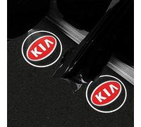 HNSWJZDY 2pcs Car Bienvenue Lumière pour KIA,LED Car Lumière Bienvenue Porte Projecteur Voiture décoration Accessoires,2pcs