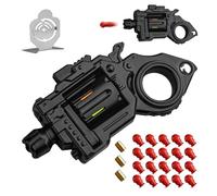 HNSYPX Alliage Finger Soft Bullet Guns Toys Style Revolver 20 Balles Molles,Créatif Jouet Anti Stress Squishy Multifonction EDC 8-10m De Longue PortéE,Jouet Anti-Stress à La Mode Portatif